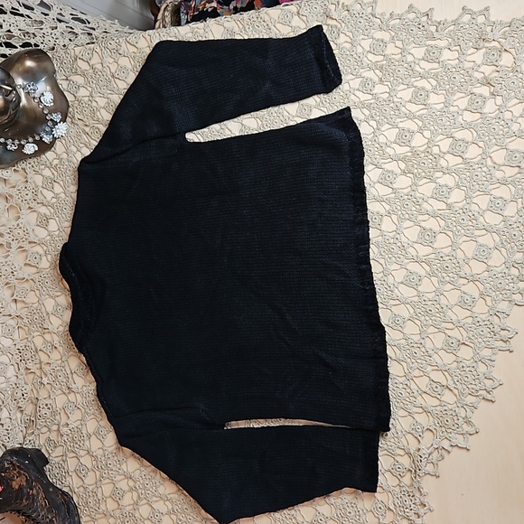 Croft & Barrow Zip Front Ramie/Cotton Blend Christmas Sweater - Picture 7 of 12